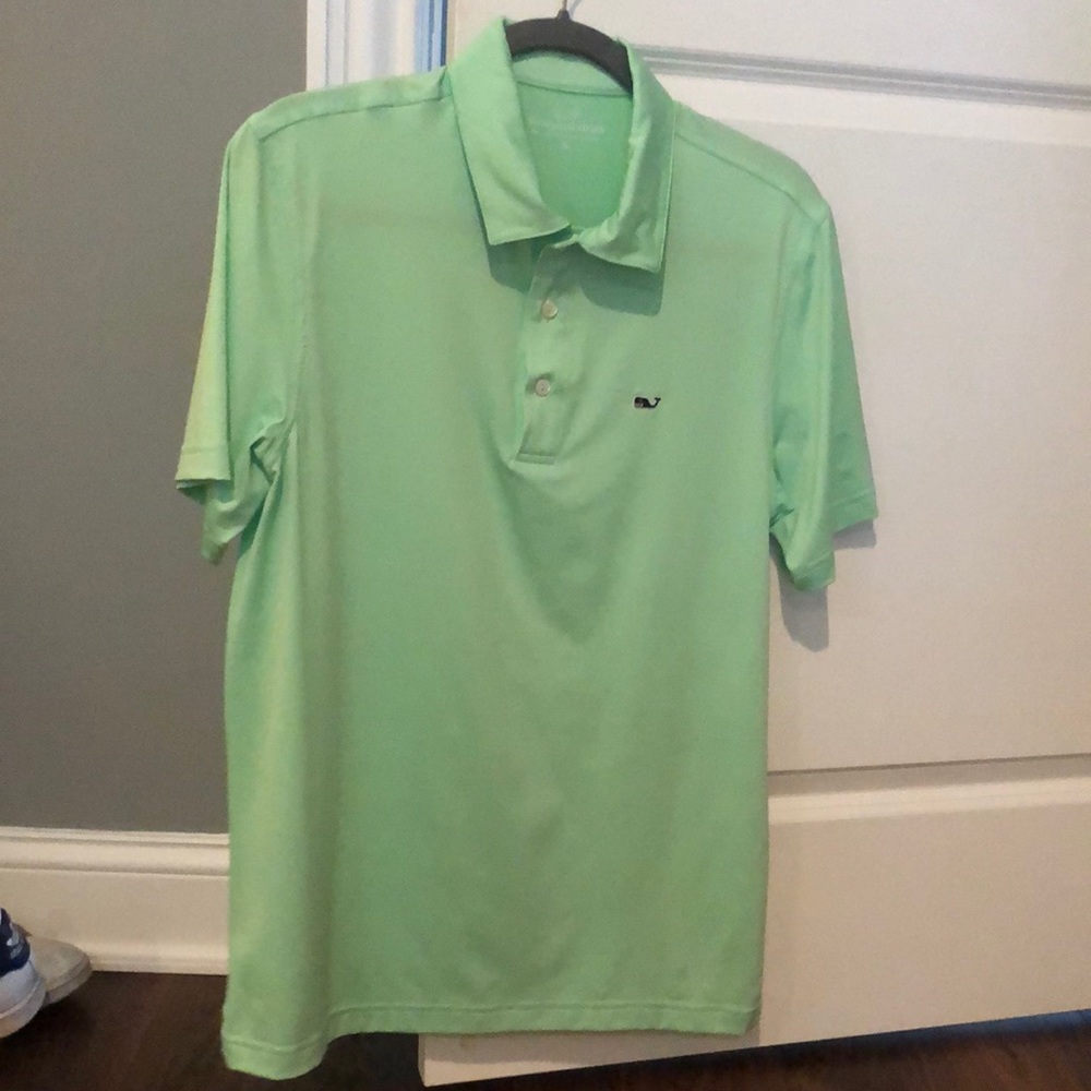 Vineyard Vines Light Green Polo